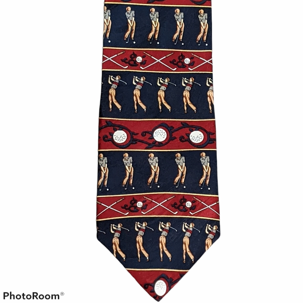 4/$25  Cromley & Finch London silk tie - Picture 2 of 5